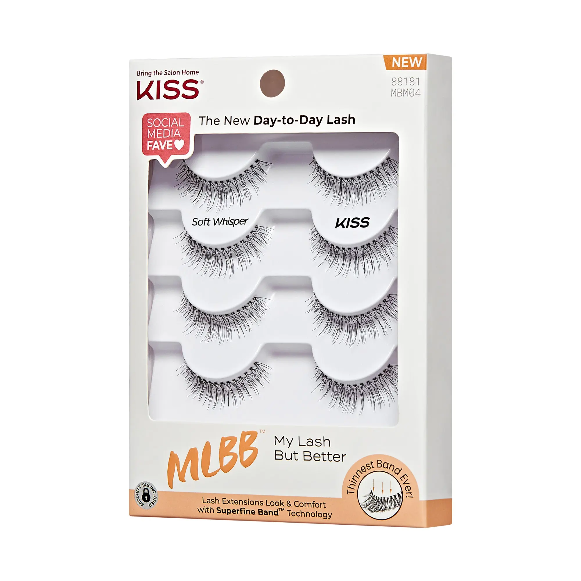 Kiss My Lash But Better 4-Pair Multipack - Soft Whisper