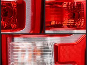 Nilight Passenger Side Taillight Assembly for 2018 2019 2020 Ford F150 F-150 Pickup Truck Right Rear Lamp Replacement OE Style Red Housing with Bulbs and Harness Automotive Motorcycle Headlights