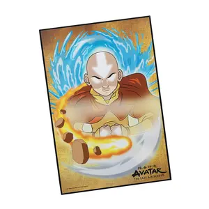 Avatar: The Last Airbender Aang 13 x 19 Inch Hanging Wood Wall Art