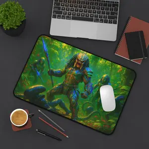 Predator vs Alien Xenomorph Desk Mat, Predator Gaming Mouse Pad