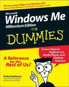 USED-Microsoft Windows Me Millennium Edition for Dummies (For Dummies Series) by Andy Rathbone (Paperback)