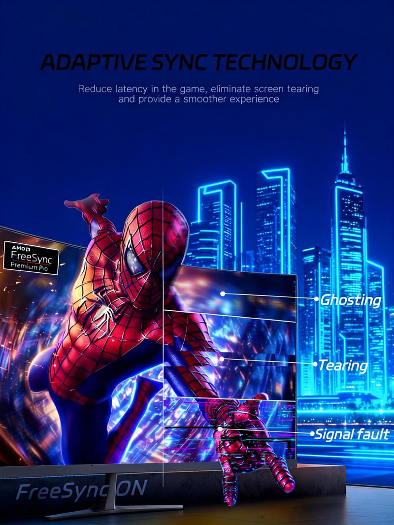 New 27" 2K QHD Gaming Monitor – 180Hz, 1ms, Adaptive Sync, Ultra-Slim Bezel, Dual HDMI & DP, Tilt Adjustable New 27" 2K QHD Gaming Monitor – 180Hz, 1ms, Adaptive Sync, Ultra-Slim Bezel, Dual HDMI & DP, Tilt Adjustable