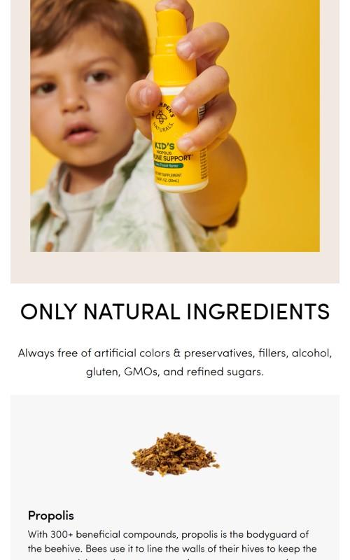 Kids Propolis Throat Spray