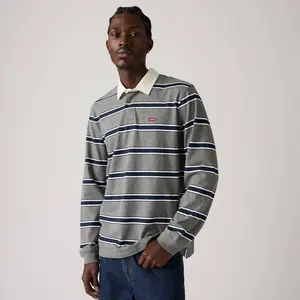 Levi's Men's Rugby Long Sleeve Polo Shirt Levi's Men's Rugby Long Sleeve Polo Shirt