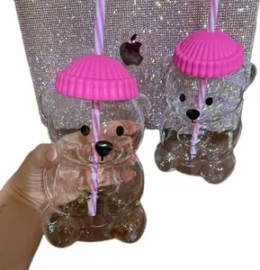 Bear Glass Cup