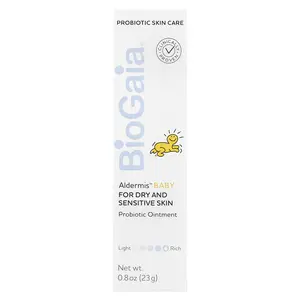 BioGaia Aldermis Baby Probiotic Ointment, For Dry and Sensitive Skin, 0.8 oz (23 g)