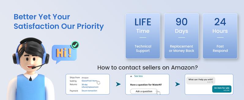 Under-Sink RO System 800 GPD with Faucet, Glacier fresh Reverse Osmosis Water Filter, Non-Electric, No Noise/No Drilling, 3:1 Pure-to-Drain, 5-Stage Tankless, Reduces PFAS/PFOS Waterfall