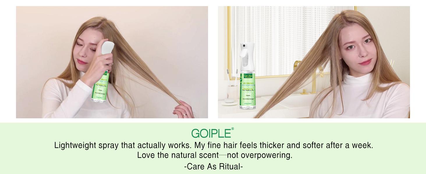 Rice Water Rosemary Spray - Rosemary & Rice Water Spray For Women & Men, Dry, Weak Hair, Thickening Haircare Organic