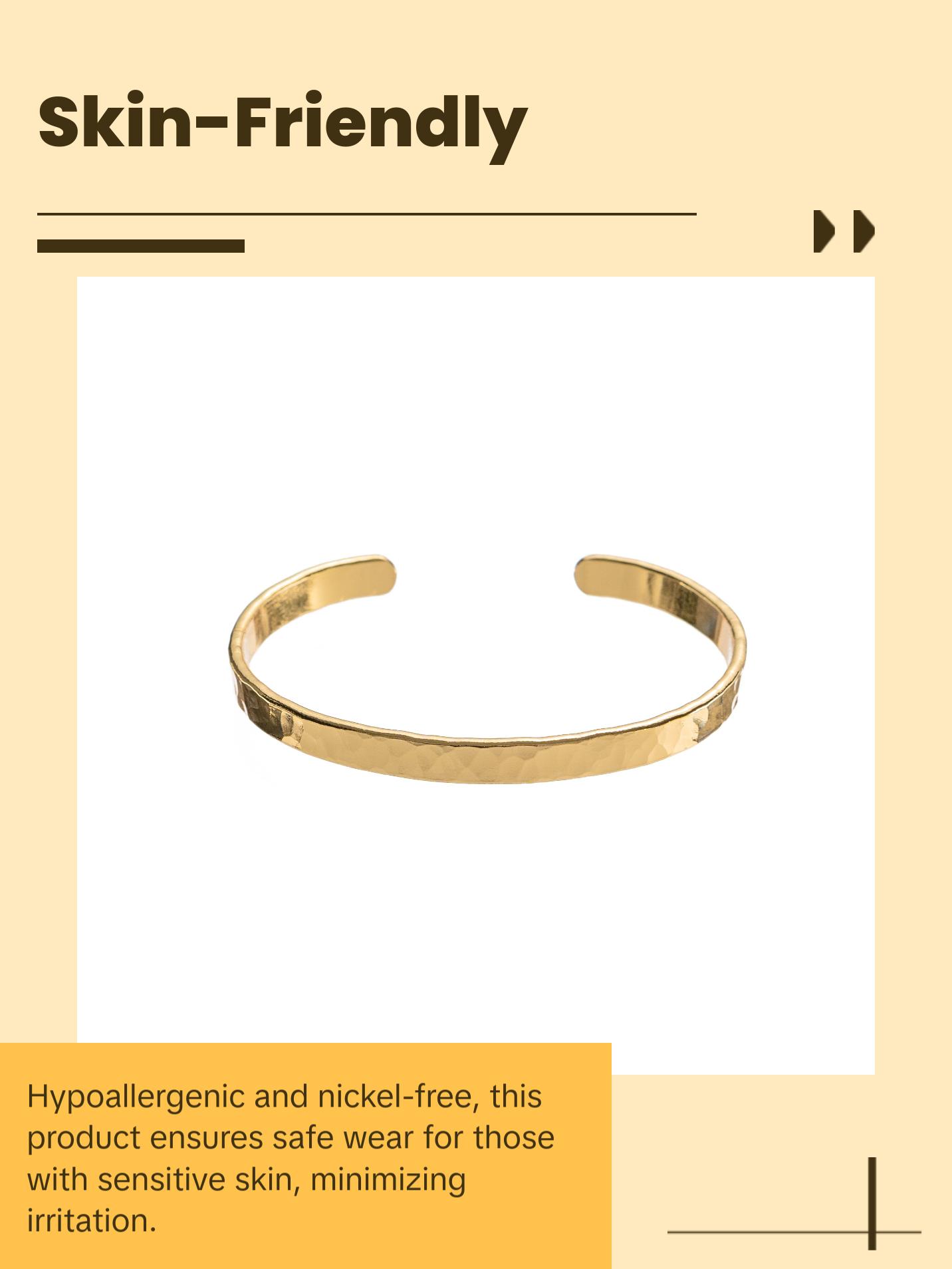 Hammered Bangle