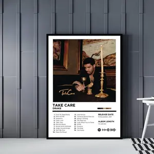 Drake White Album Cover Posters, Rap Classic Posters,Hip Hop Posster