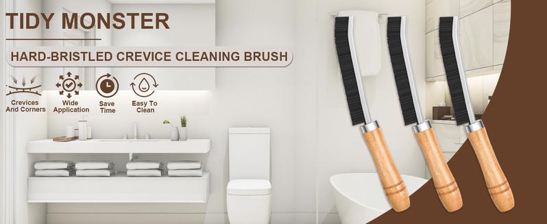 Crevice Cleaning Brush 3 Pcs Cleaning Supplies Hard Bristle Crevice Cleaning Brush Crevice Cleaning Brushes for Household Use Bathroom Tiles Kitchen