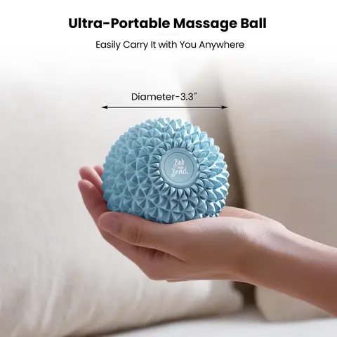 Bob and Brad Vibrating Massage Balls - Deep Tissue Muscle Massagers, Lightweight Massage Devices for Neck Pain Relief, Body Care (Neck, Back, Leg Target Areas)