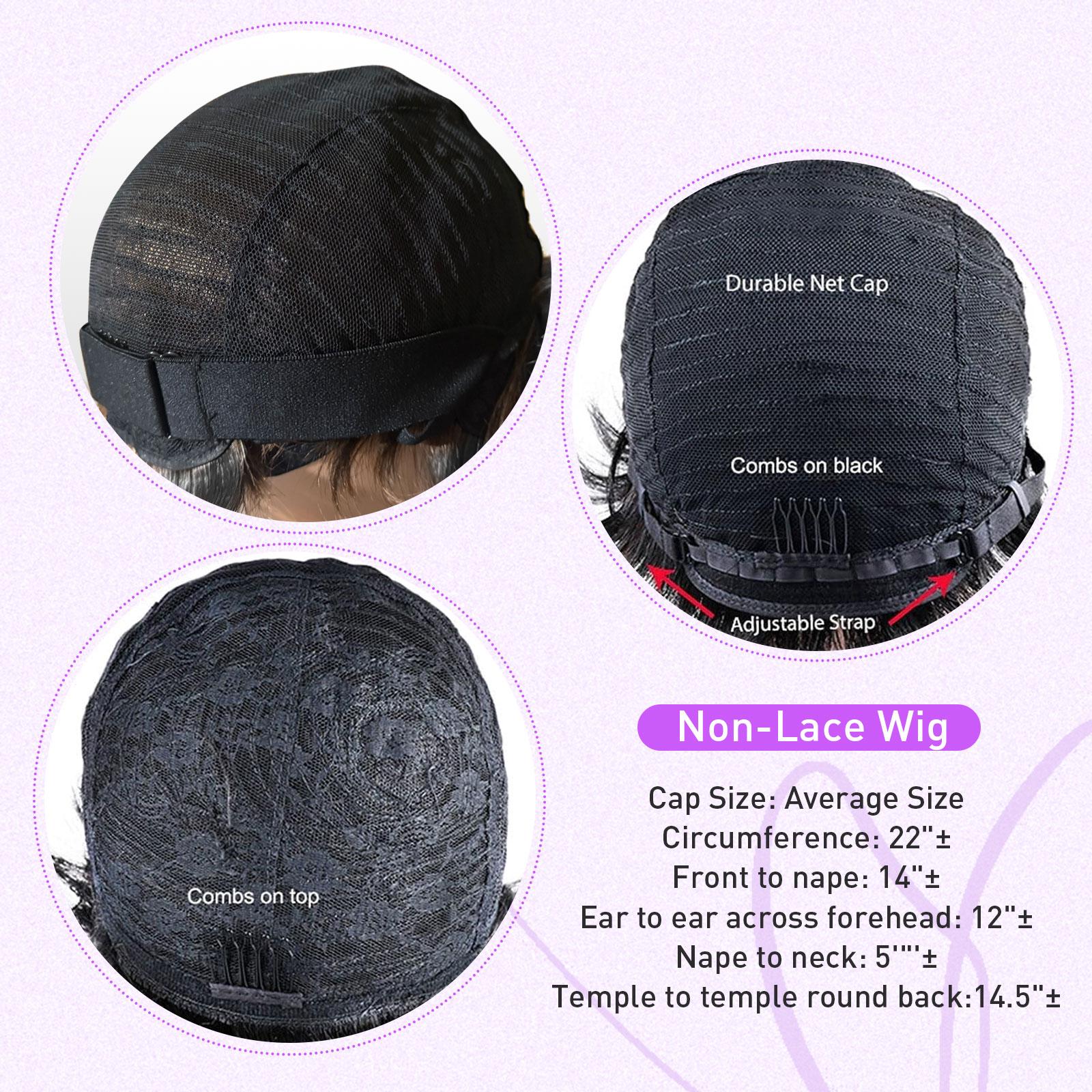 ShowRealHair Wig 036 Pickled Color Pixie Cut Wigs Pixie Wigs Human Hair Coiffure Wigs for Black Women Pickled Color Short Hair Pixie Cut Style Pixie Wigs Pixie Cut Layered Wig Glueless Wig NYC Short Wigs for Black Women SpringStatements