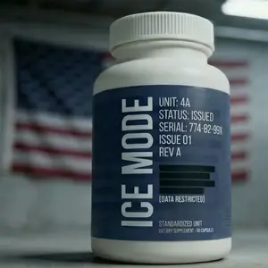 ICE MODE - Supporting those who hold the line - Made in the USA - 60 Count Capsule Supplement