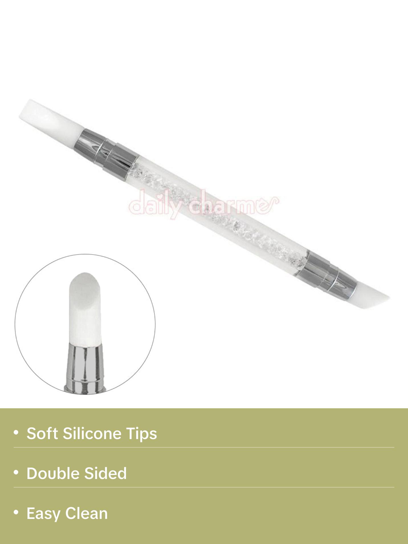 Soft Double-Sided Silicone Pen / Flat