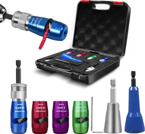 Upgraded Electrician Stripping and Twisting ToolTwister & Tool for Drill – 8/10/12/14 AWG, Improve Work Efficiency 30 Times threading bolts machine Large Capacity Metal Hand Toolbox Digital Electronic Torque Wrench Set precision wire stripper power