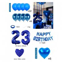 23th Birthday Balloon Set