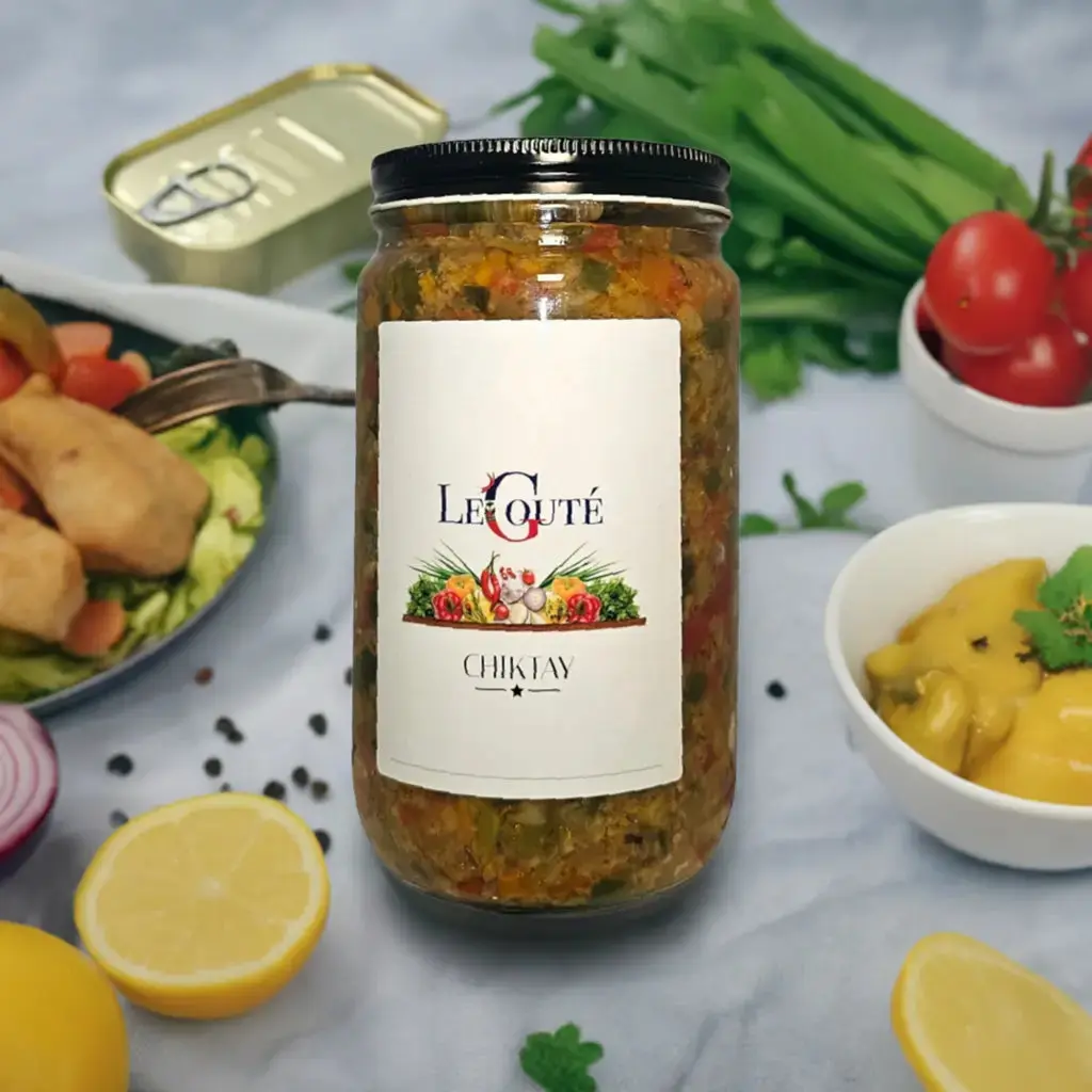 32 oz Authentic Moru Haiti Smoked Dried Salted Cod - Natural Ingredients, Olive Oil Mix, Hot and Spicy with Green Habanero Peppers, Veggies & Garlic, 6-Month Shelf Life, Rich History, Refrigerated Pantry Packaged Food