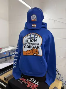 Choked A Cougar Hoodie by Luckless Outfitters