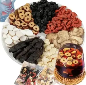 Turmeric Kidney Tea Formula Organic Ginseng Six Treasures Tea for Men & Women Traditional Herbal Blend for Kidney Cleanse Natural Energy Boost Holistic Wellness Beverage