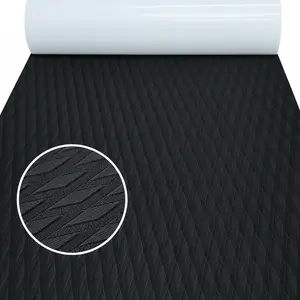 KXKZREN EVA Foam Boat Decking Self-Adhesive Boat Flooring Sheet Non-Skid DIY Traction Pads Grip Mat for Boat Kayak Yacht SUP Board Canoe Golf Cart RV Flooring, 21.6" x 90.55"/12.2"x 45.2"