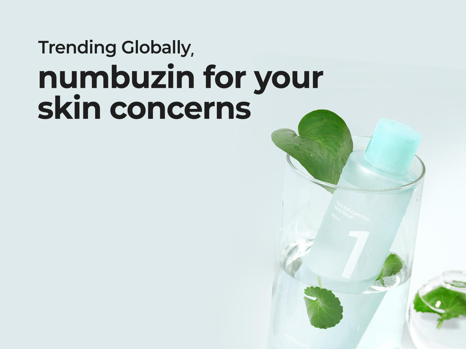 [numbuzin official shop] No.1 Toner | Pure-Full Calming Herb Toner |  | Breakouts, Redness, Excess Oil Control | Centella Asiatica, Heartleaf, Licorice Root | Acne-Prone, Sensitive Skin | 10.14 fl. oz.
