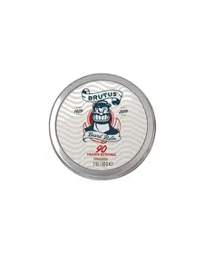 Brutus Beard Balm for Men, Non-Greasy Leave-in Conditioner with Matte Finish, Styling Balm Enriched with Jojoba Oil, Hemp Seed, and Vitamin E, Sandalwood Scent, 2 oz