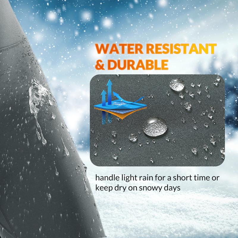 baleaf Women's Fleece Lined Water Resistant Legging High Waisted Thermal Winter Hiking Running Pants Pockets