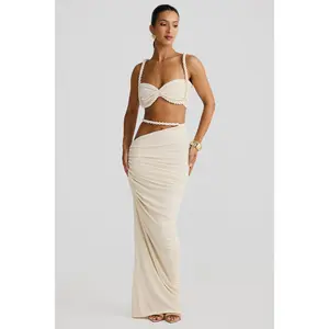 Zenaya Skirt - Pearl Marble