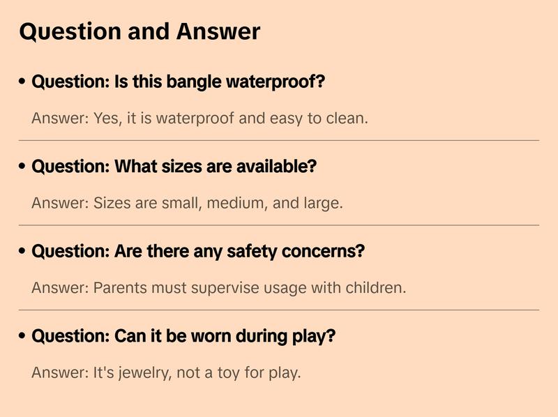 Rose Gold All Season Bangle™ (ASB™) for Kids