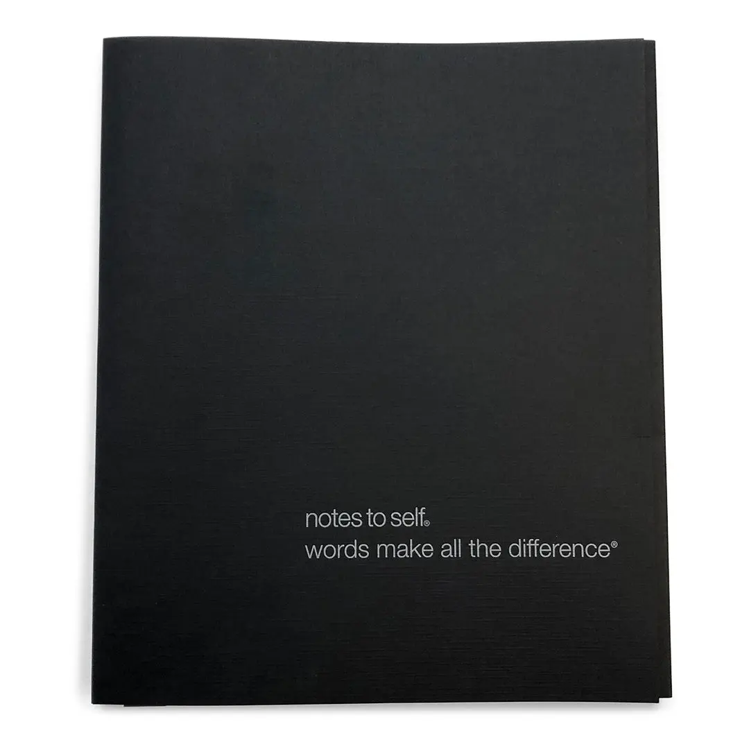 notes to self® confidence notebook