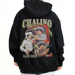 Chalino Sanchez Unisex Hoodie T-Shirt Sweatshirts Basic Street Chicano Style, Mexican Clothings Streetwear Cholo Streetwear