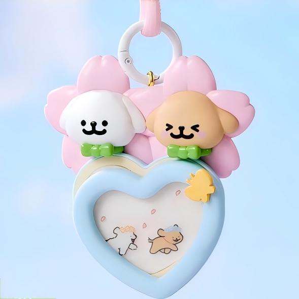 Line Puppy Garden Series Car Blind Box Pendant - Car Aromatherapy Ornaments and Pendants