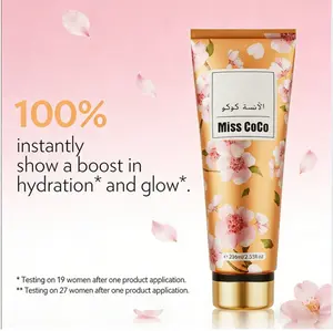 Victoria Anna Miss CoCo Fragrance Body Lotion 236ml - 100% Instant Hydration & Glow, Floral Gourmand Scent, Fast-Absorbing, Non-Greasy, All Skin Types - Makeup crackle lotion body care products lotion