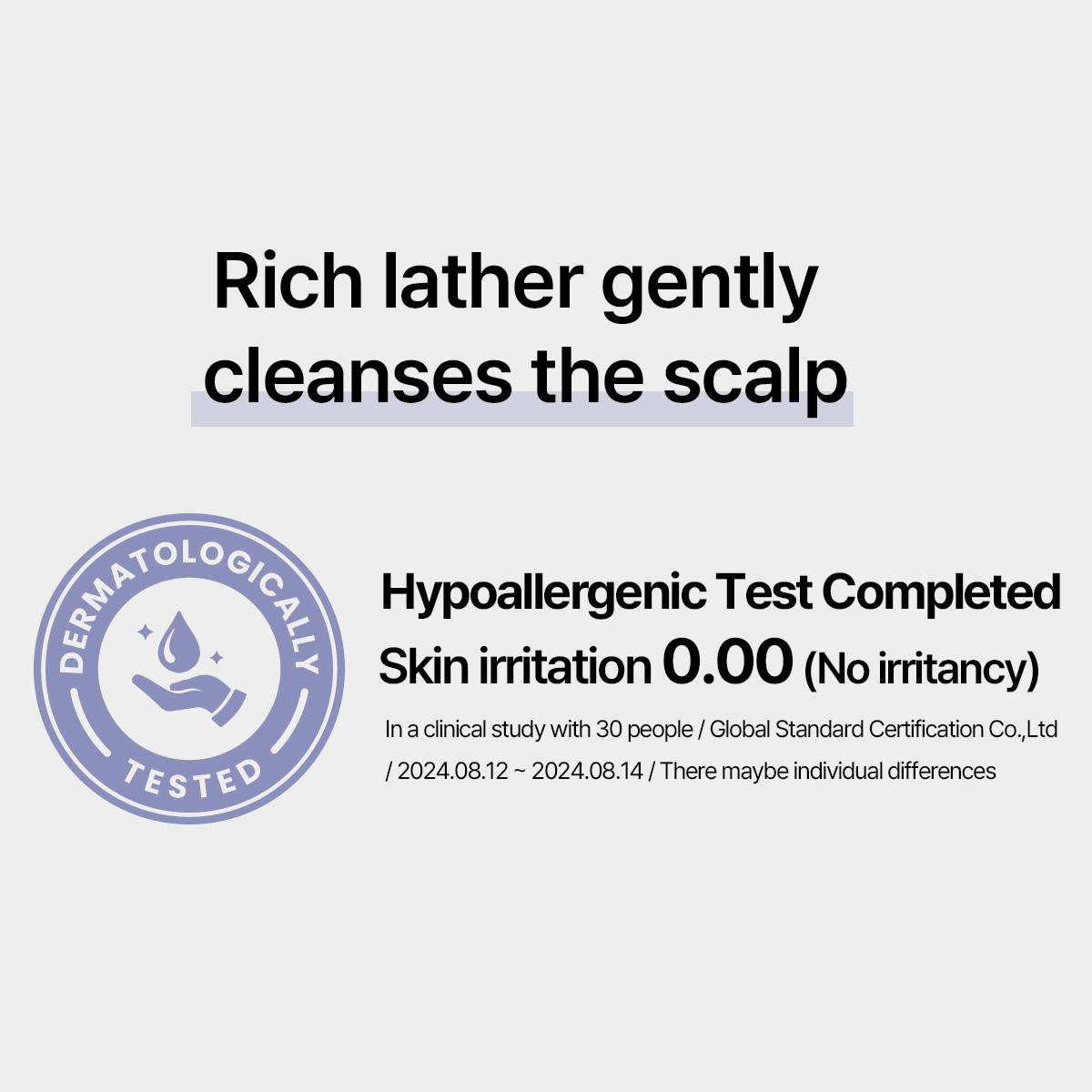 [Heimish RX] Amino Biotin Revitalizing Shampoo 400ml - Volumizing Hydrating & Scalp Cleansing Formula for Dry Hair with Biotin & Propanediol