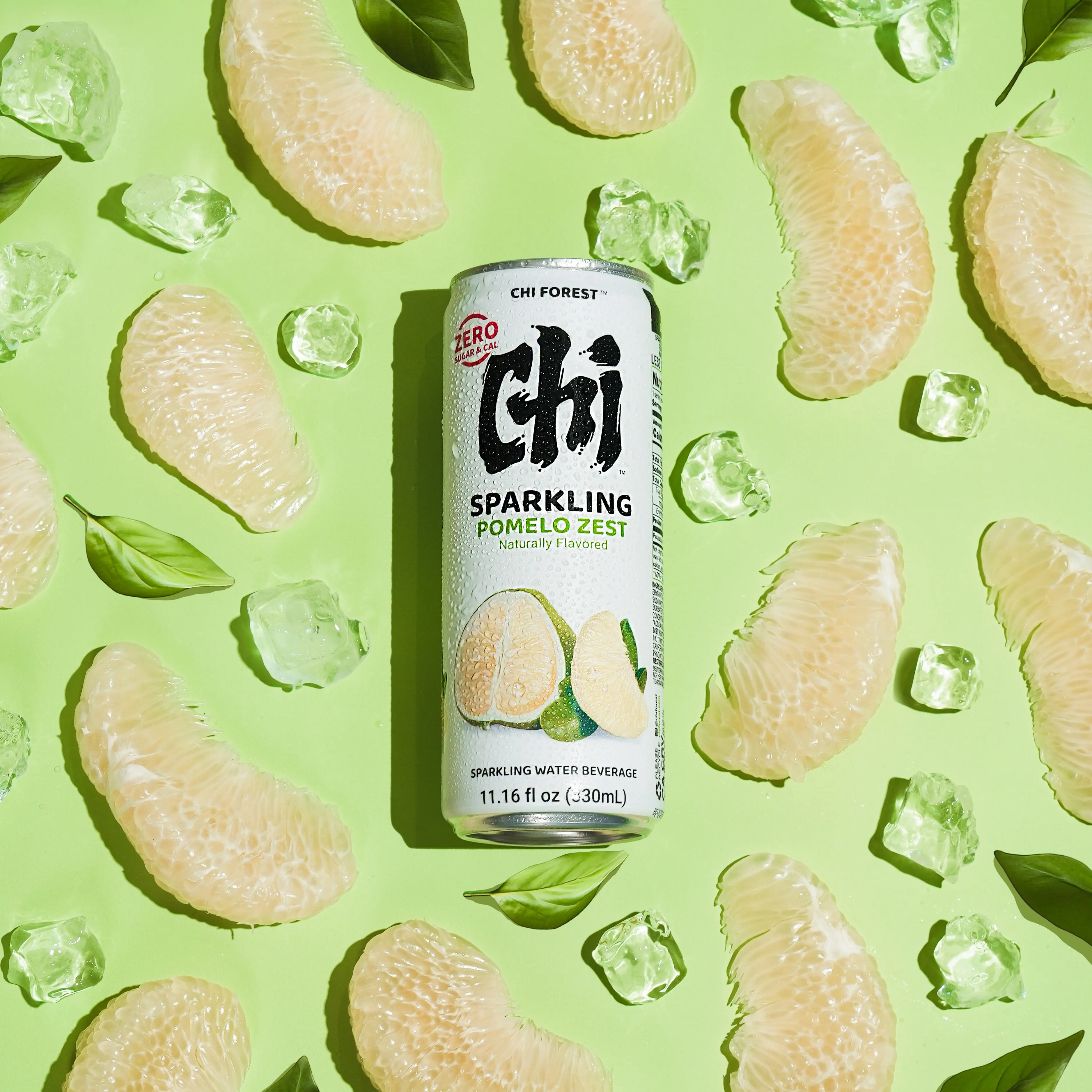 CHI FOREST Pomelo Zest Sparkling Water (11.16 fl oz* 24Cans)