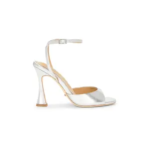 Tony Bianco Violet Sandal in Silver Metallic