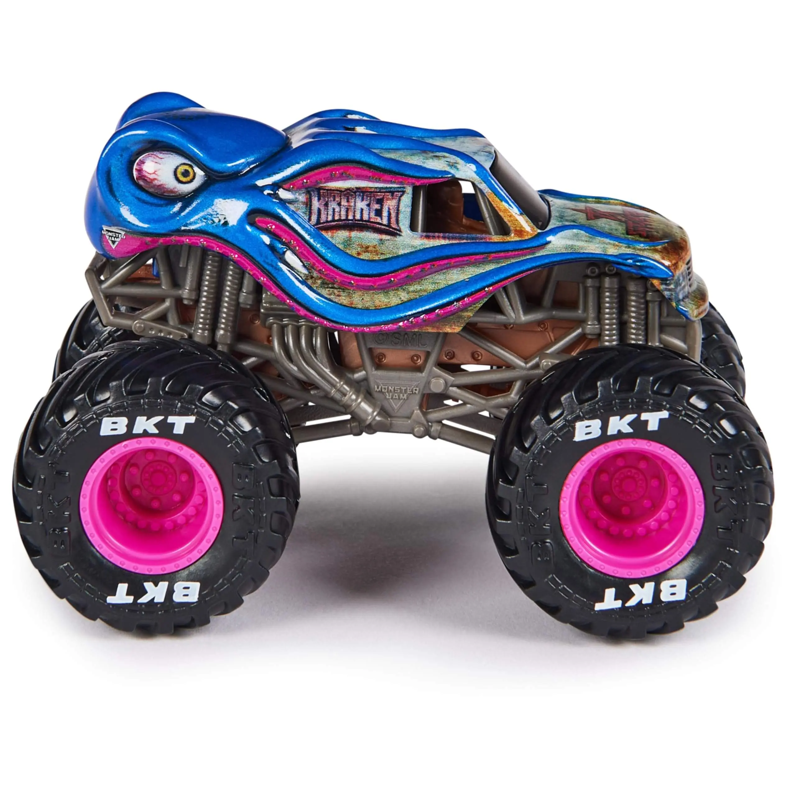 Monster Jam Official Kraken Monster Truck Die-Cast 1:64 Size
