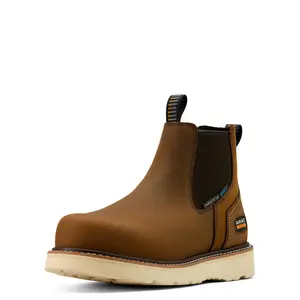 Men's Rebar Wedge Chelsea Waterproof Composite Toe Work Boots