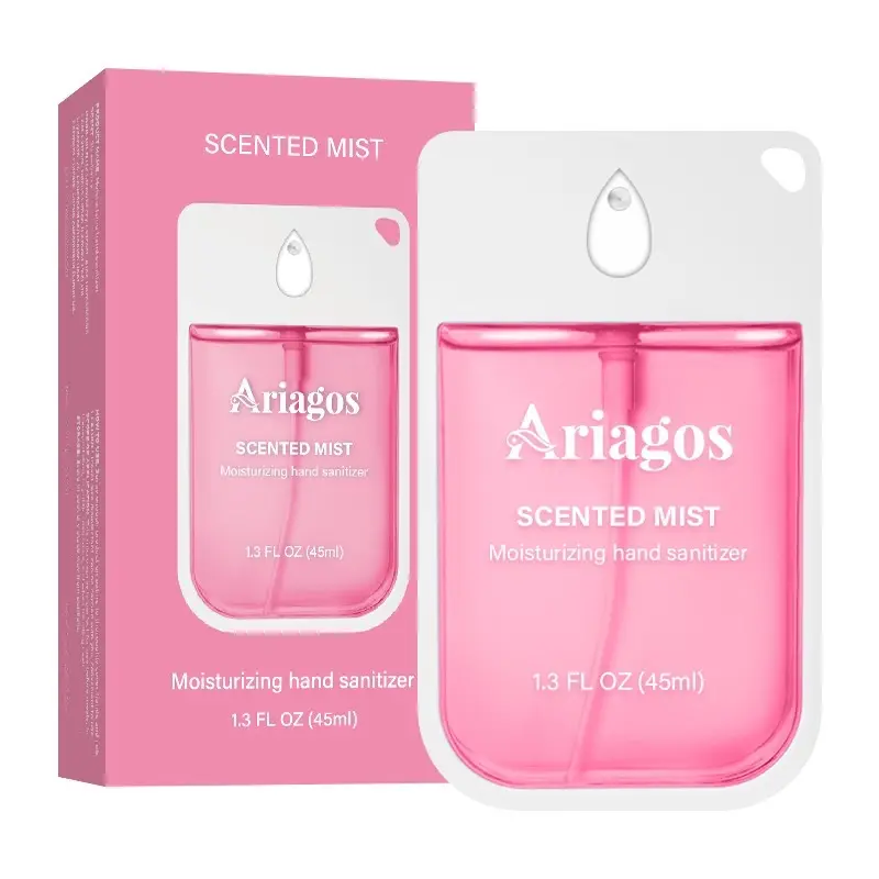 Strawberry  Scented Hydrating hand sanitizer gift set,cool car stuff for women, Daily gentle formula fir Skin hydration  Hydrate Moisturize