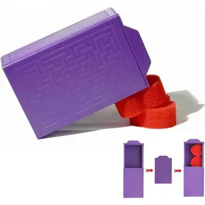 Magic Trick Drawer Box - Ultimate Magic Box for Appear & Disappear Tricks, Magical Illusion Prop with Hidden Secret Drawer for Magicians, Mind-Blowing Party Gags & Practical Jokes