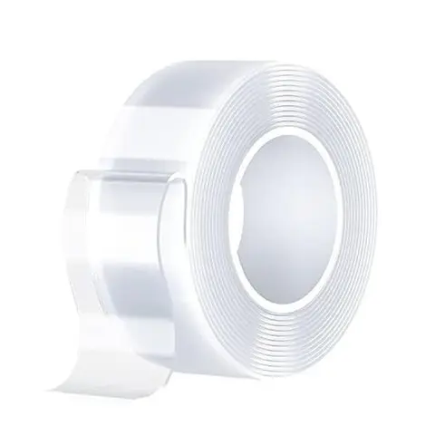 Double Sided Acrylic Gel Tape - Nano Strong Adhesion, Waterproof, Cuttable Size, Heat & Solvent Safe Heavy Duty Mounting Strips for Smooth Surfaces, Picture Hanging (Home Improvement & Building Supplies)