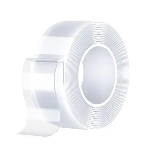 Double Sided Acrylic Gel Tape - Nano Strong Adhesion, Waterproof, Cuttable Size, Heat & Solvent Safe Heavy Duty Mounting Strips for Smooth Surfaces, Picture Hanging (Home Improvement & Building Supplies)