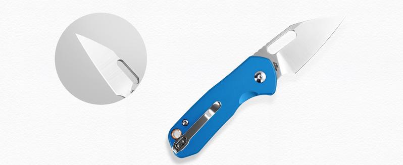 CJRB Mini Pyrite Pocket Knife,2.17" AR-RPM9 Steel Blade, Small EDC Knife,Utility Knife Keychain Knife for Everyday Carry, Survival Gear and Emergency Tool