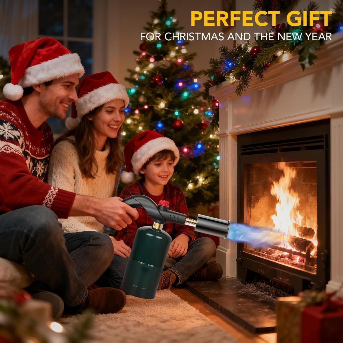 Kitchen Propane Torch - Powerful Chef Grill Gun - Campfire & Charcoal Lighter for Sous Vide, Searing Steak, Creme Brulee & BBQ (Propane Tank Not Included) Bakeware