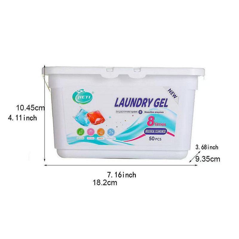 Laundry Detergent Pods 5-in-1 – No-Mess Pre-Measured Capsules for Powerful Clean & Long-Lasting Freshness