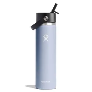 Hydro Flask 24oz Wide Mouth Flex Straw Bottle - Surf