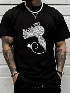 100% Cotton Unisex Womens Hairdresser T Shirt, Barber, Hair Stylist, Beautician Gift Breathable, Comfortable, Summer & Spring Essential