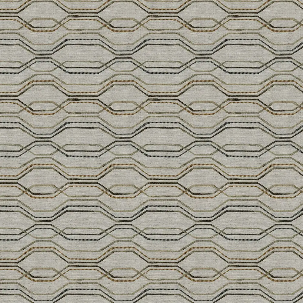 Grey Green Bronze Upholstery Fabric – 96% Polyester, 4% Linen, 54″ Wide