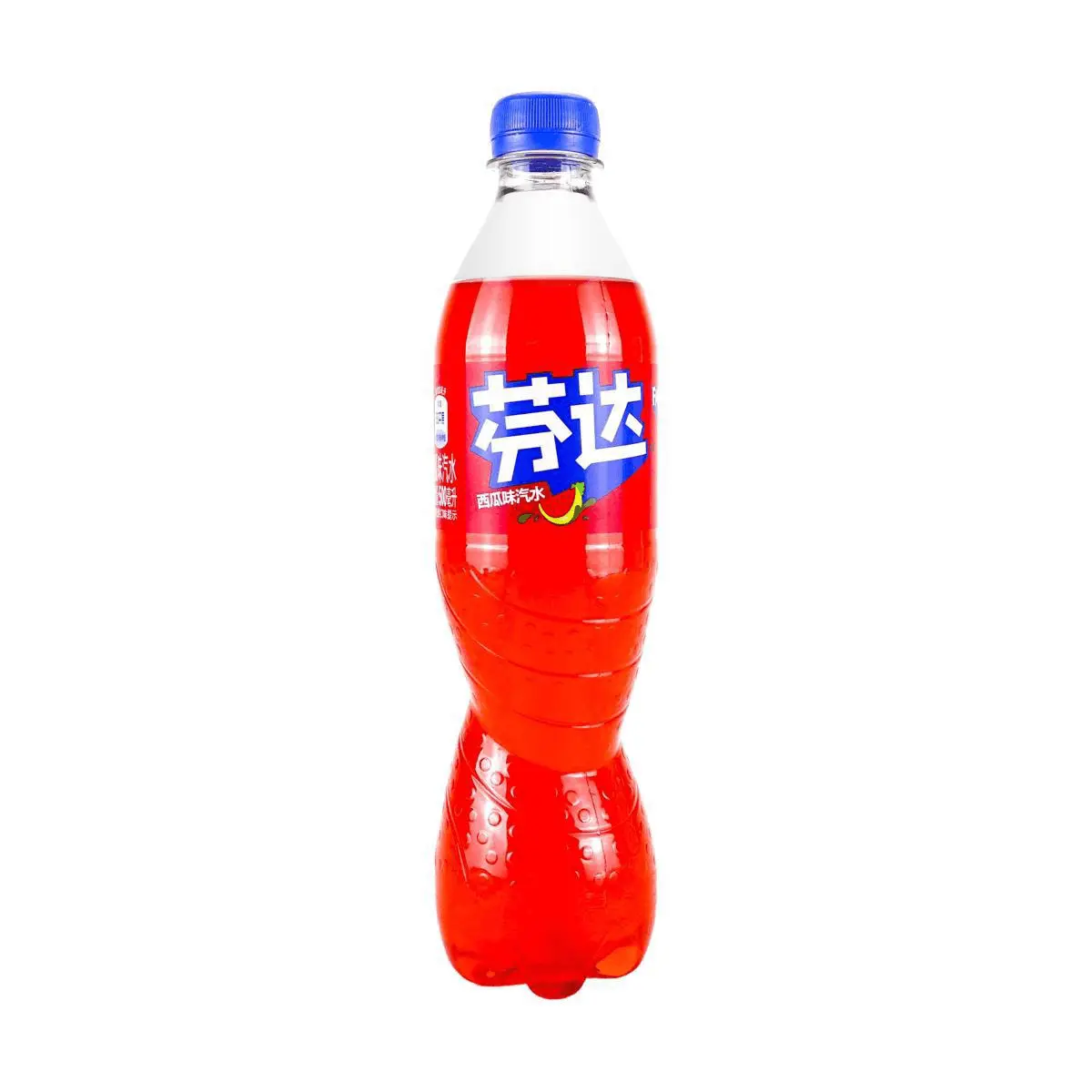 Fanta Watermelon Soda 500ml - Authentic China Mainland Version - Refreshing Carbonated Drink